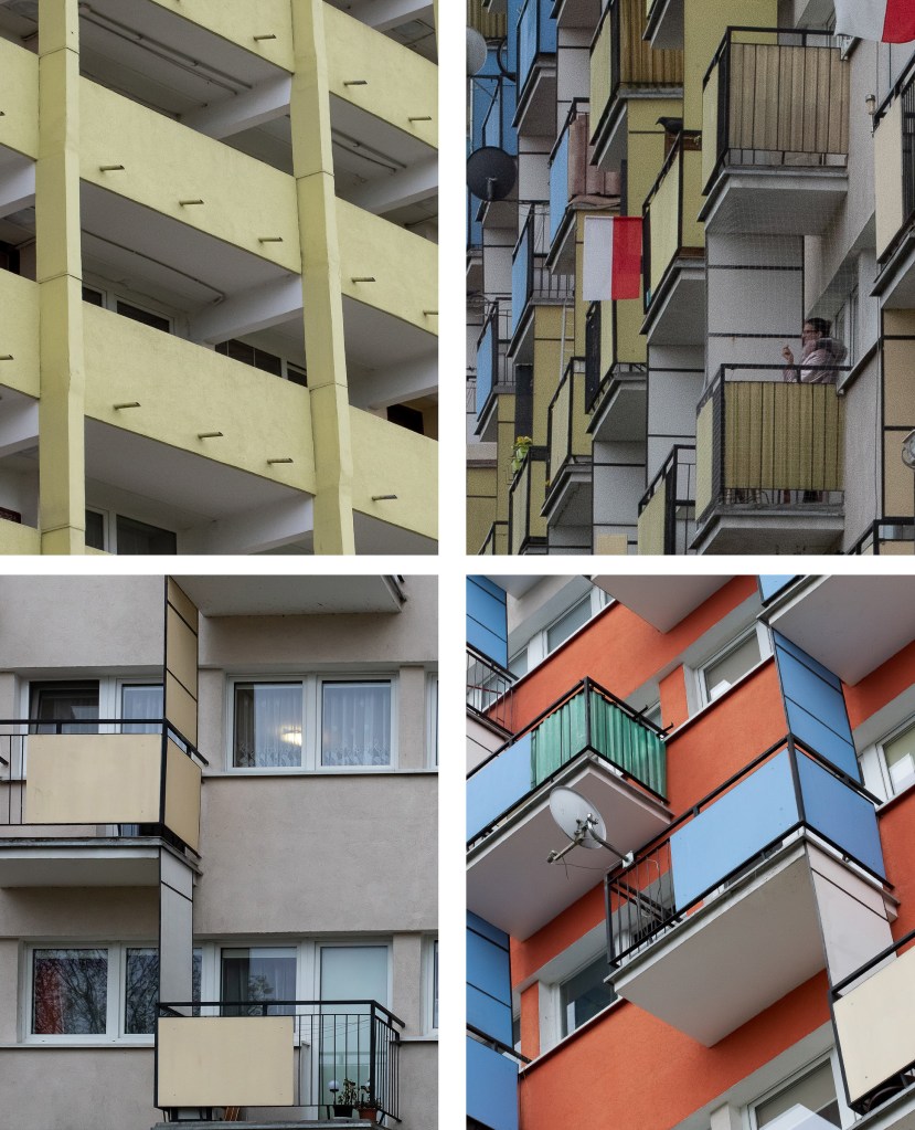 Galeriowce zyskały trochę koloru dzięki przeprowadzonej kilka lat temu termomodernizacji 