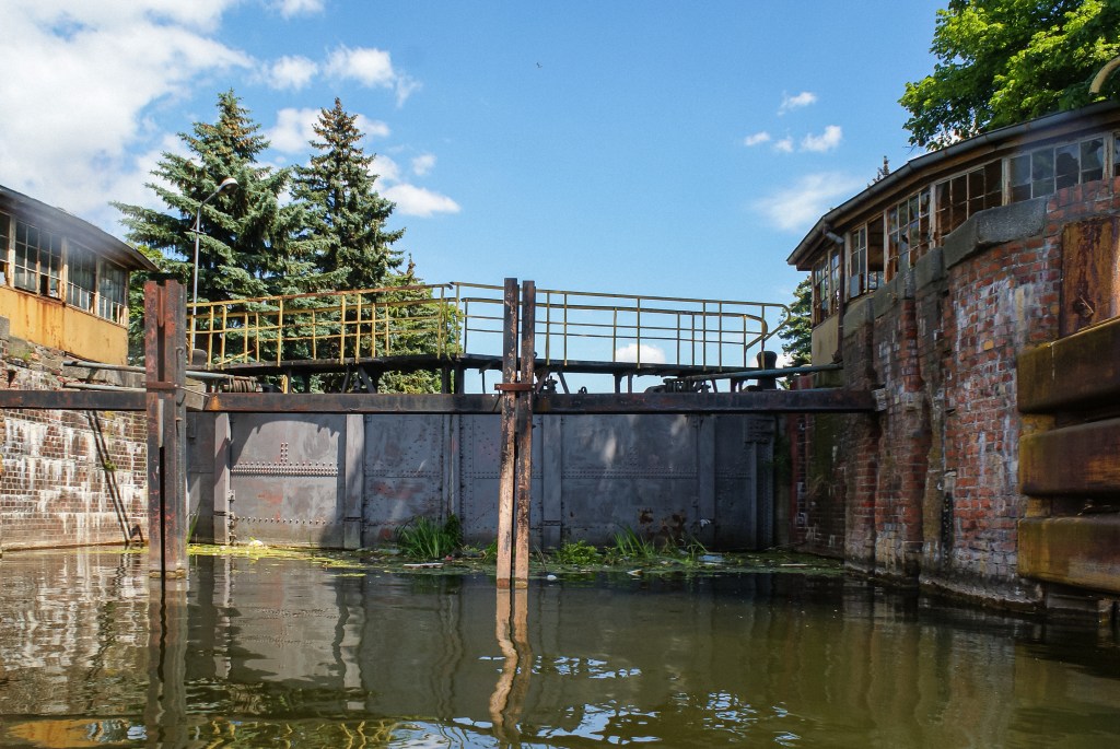 Śluza Brdyujście kiedyś...