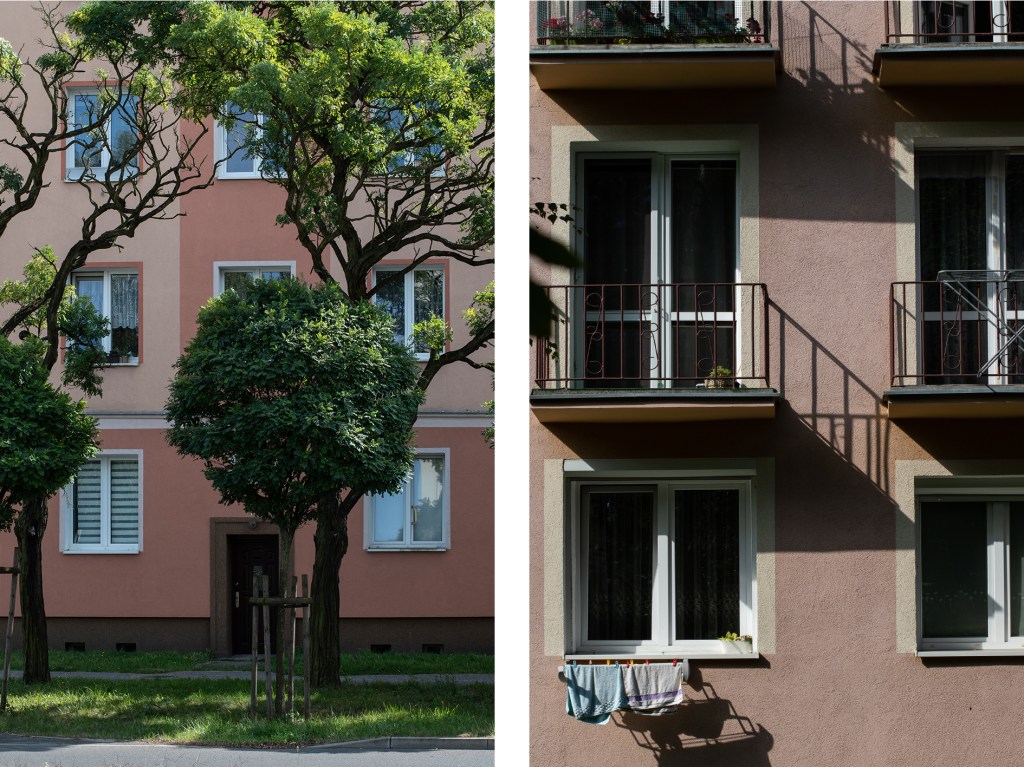 Stara zabudowa Osiedla Leśnego