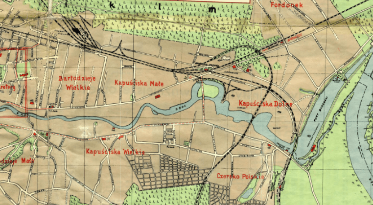 Mapa - Osiedle Kapuściska