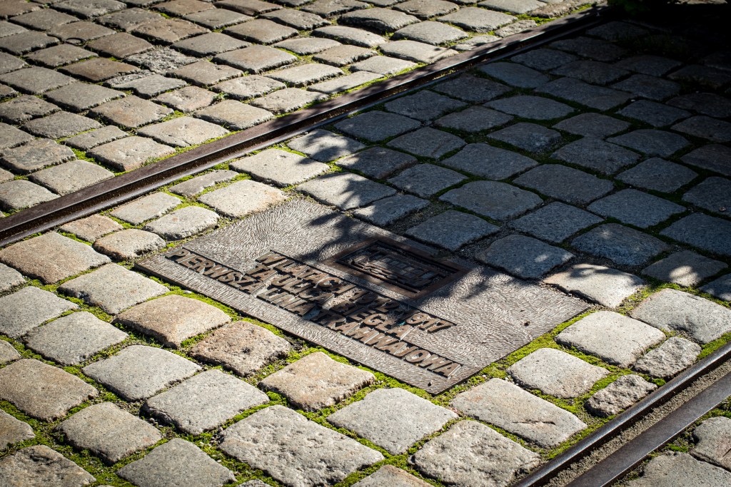 Tędy biegła kiedyś pierwsza linia tramwajowa w mieście