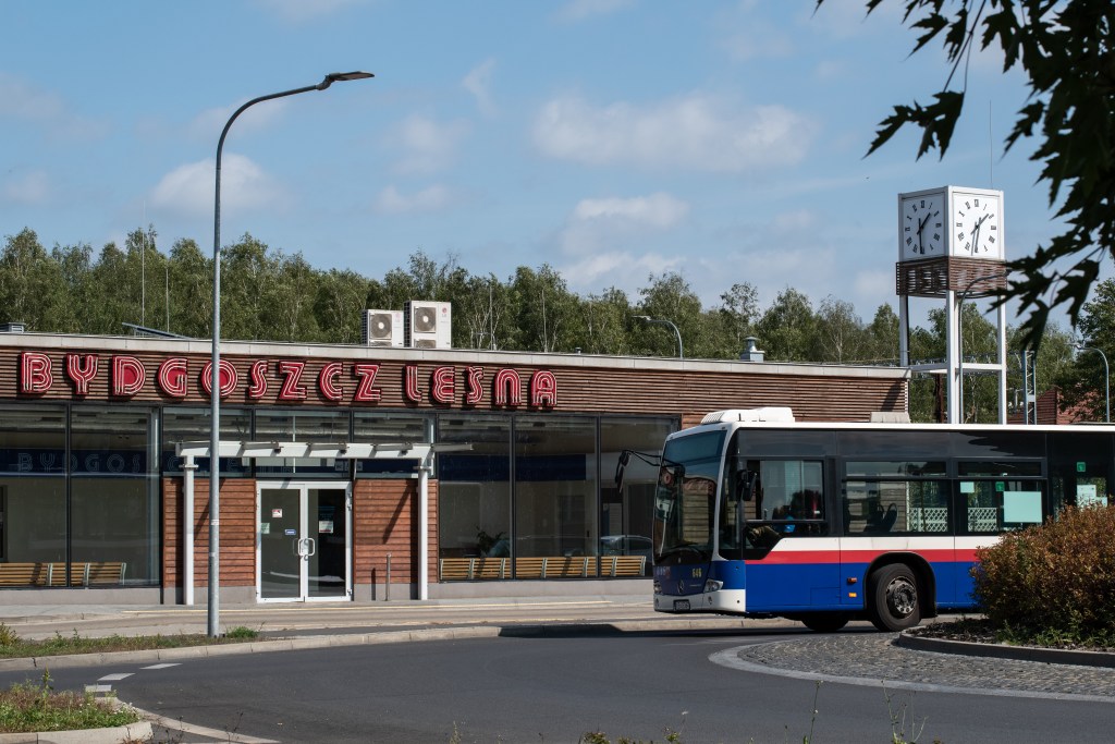 Nowy dworzec Bydgoszcz Leśna