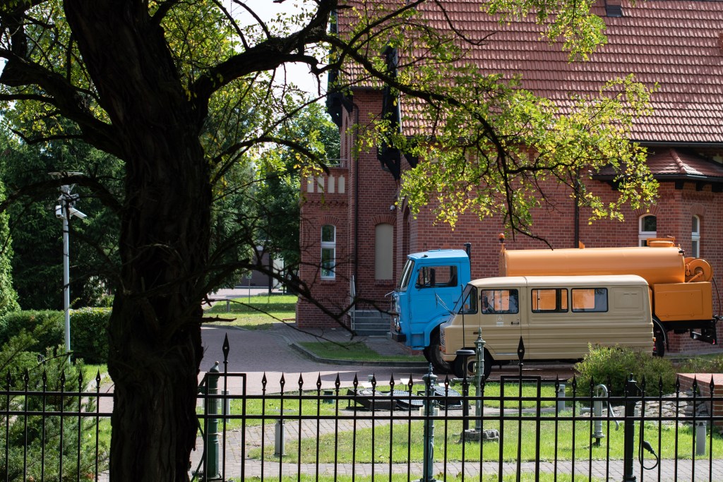 Kompleks przy ul. Gdańskiej, należący do Muzeum Wodociągów. Osiedle Leśne