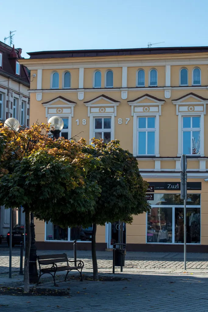 Kamienica z 1887 roku na Starym Rynku w Inowrocławiu