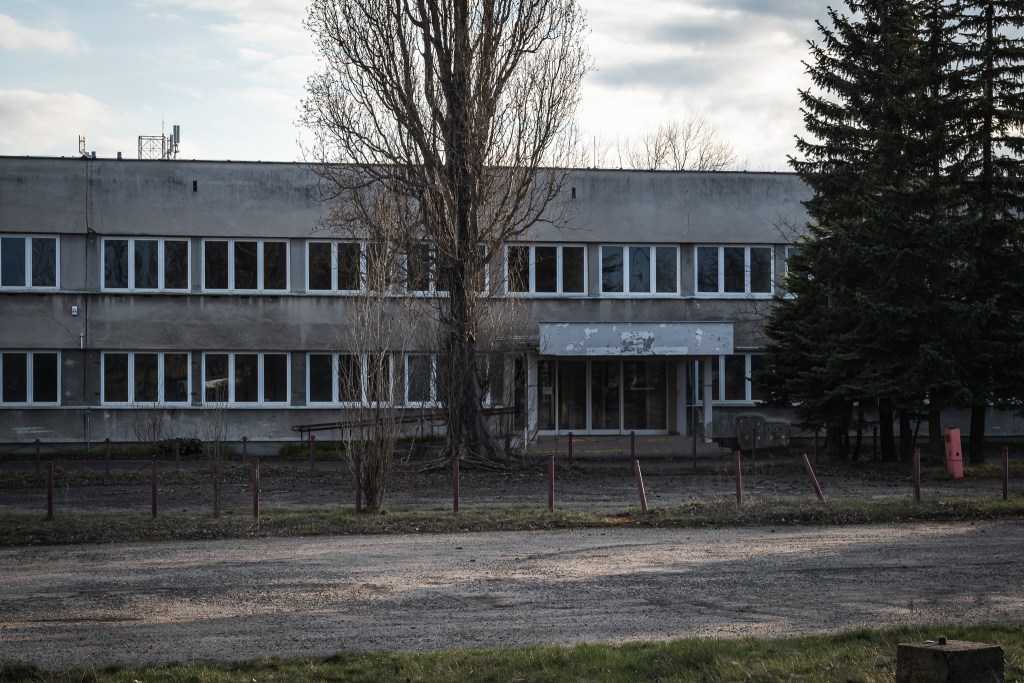 Kiedyś działał tutaj Bydgoski Kombinat Budowlany "Wschód"