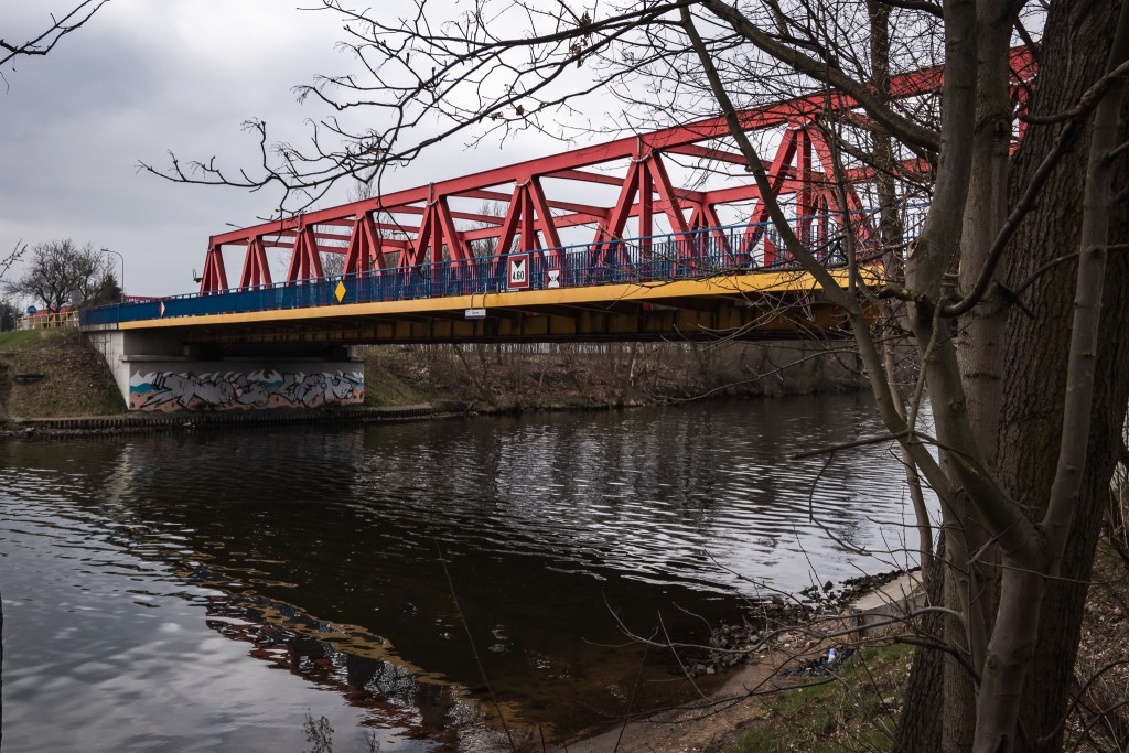Most przy ul. Spornej...