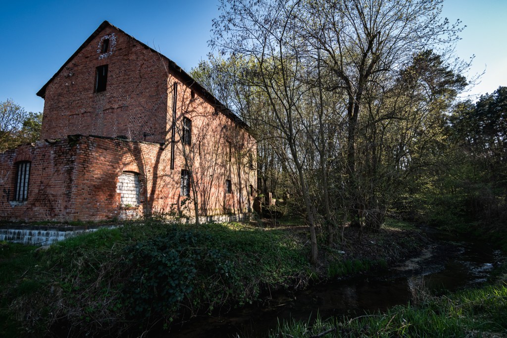 Piękny Młyn Tańskich na osiedlu Miedzyń w Bydgoszczy