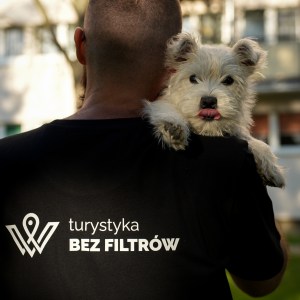 koszula z logo Turystyka BEZ FILTRÓW